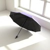 Unique Bargains Outdoor Umbrella 10-rib Little Beauty Manual Sun Protection Impact Cloth Vinyl 42.52"x29.13" 1 Pcs - 2 of 4