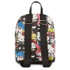 Hello Kitty Allover School Backpack - Hello Kitty, My Melody, Kuromi, Keroppi - Officially Licensed Hello Kitty School Bookbag - 2 of 4
