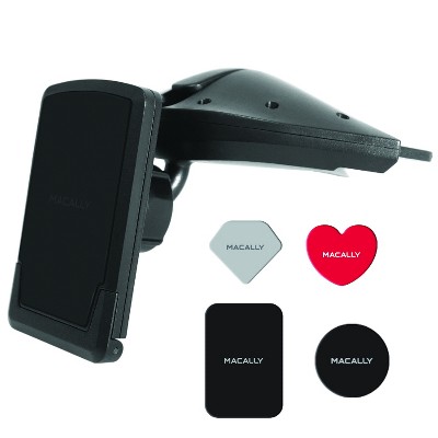 Macally Magnetic Phone Holder With CD Slot Mount