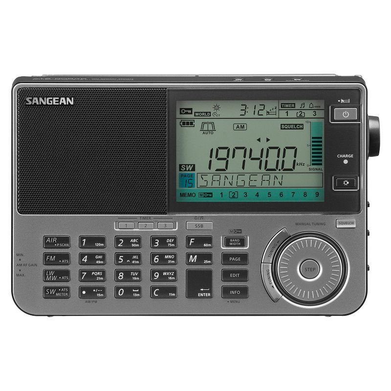 Sangean® ATS-909X Ultimate Multi-Band FM/SW/MW/LW/Air World Receiver Radio, 4 of 9
