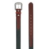 Wrangler Men's Bison and CrazyHorse Leather Belt with Billets - 3 of 4
