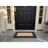 A1HC Natural Coir and Rubber Large Door Mat, 18" x 30", Thick Durable Doormats for Door Entrance - 4 of 4