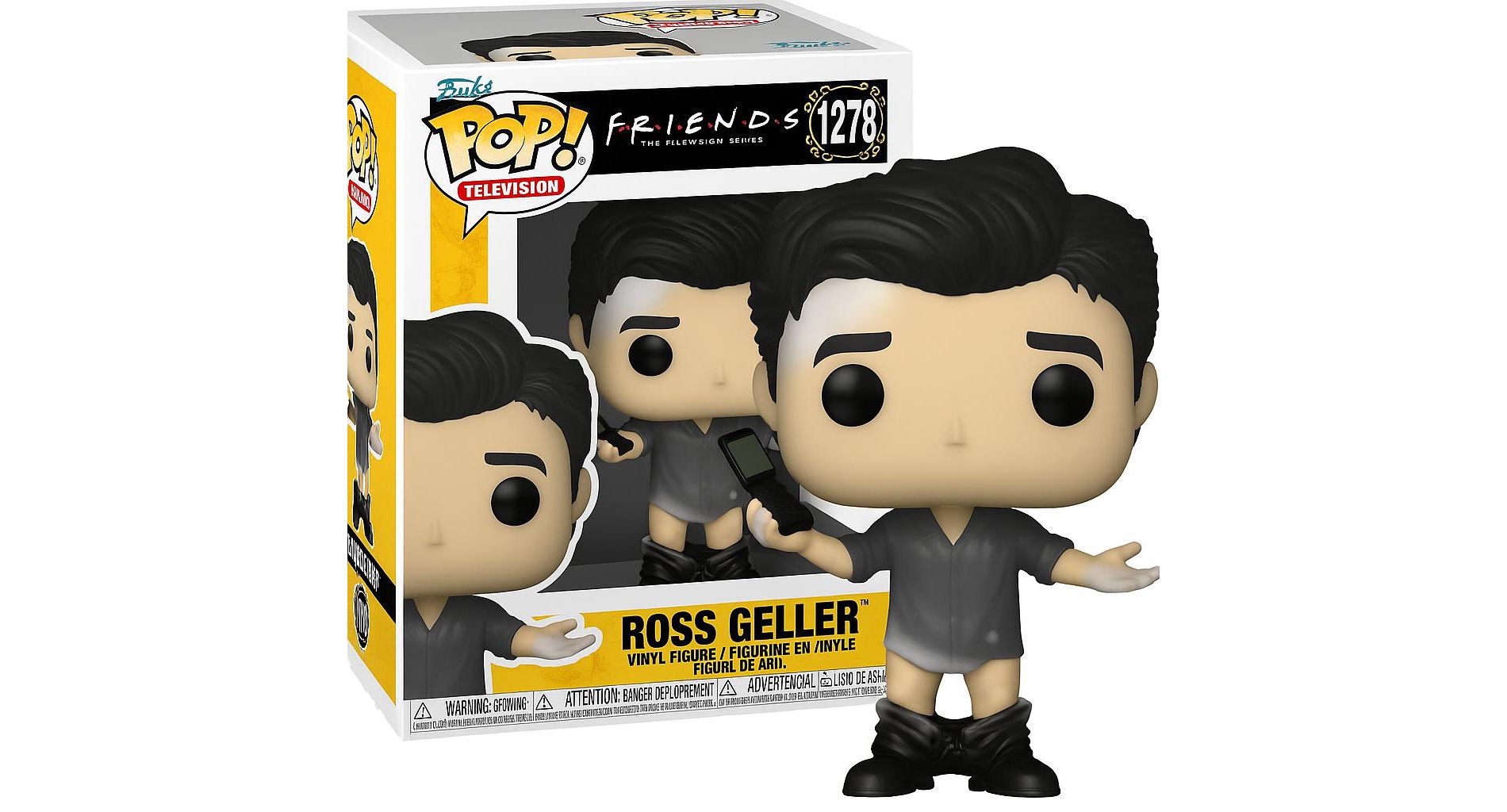 Funko POP! TV: Friends - Ross Geller with Leather Pants Vinyl Figure #1278 #65678