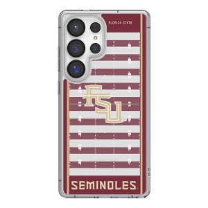 NCAA ACC Universities Field Clear Cell Phone Case for Samsung Galaxy - 1 of 4