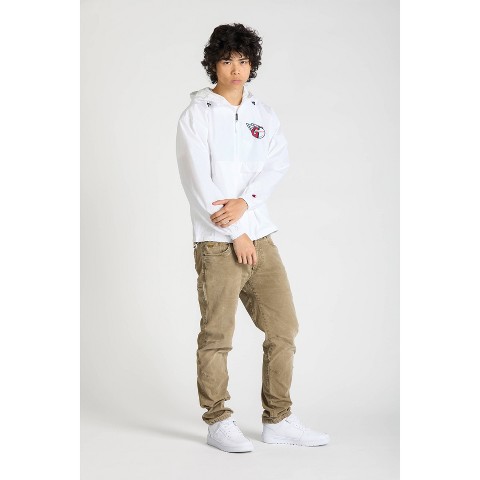 MLB Cleveland Guardians Men's Champion White Packable Jacket - XL