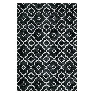Washable Modern Non Slip Living Room Rugs, Soft Low Pile Bedroom Carpet, Stain Resistant Floor Cover for Dining Room - 1 of 4