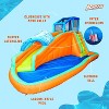 Banzai Surf Rider Large Inflatable Outdoor Aqua Lagoon Water Slide Splash Park with Climbing Wall, Tunnel Slide, and Splash Pool, for Kids Ages 5-12 - 3 of 4
