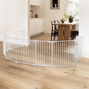 GOTGELIF 198" Baby Gate Play Area Fence 8 Panels - 1 of 4