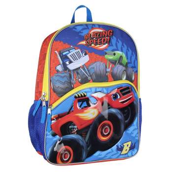 Blaze and the Monster Machines Backpack 3D Blazing Speed School Travel Backpack Multicoloured
