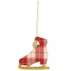 Gibson Holiday Ice Skate Ornament 4 Piece Set in Red and Green - 2 of 4