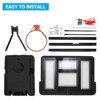 Height Adjustable Basketball Hoop, Portable Basketball Hoop for Driveway with Backboard - 4 of 4