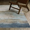Captiv8e Designs Clara Textural Distressed Ombre Blue/Beige Rug - 4 of 4