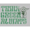 Women's Star Wars Yoda St. Patrick's Day Think Green Always T-Shirt - 2 of 4