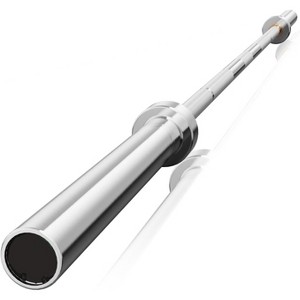 Olym pic Barbell 7ft 45LB Bar Load 1500lbs Capacity with Needle Bearings & Brass Bushings for 2" OlympicPlates for Squats, Deadlifts, Presses - 1 of 4