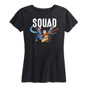 Women's - Avatar: The Last Airbender - Trio Squad Short Sleeve Graphic T-Shirt - 1 of 4