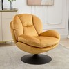 CAVINAS Modern Accent Swivel Chair with Ottoman Rocking Chair Upholstered Sofa Chair for Living Room - 2 of 4