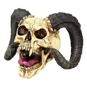 Design Toscano The Skull of the Horned Beast Sculpture - 1 of 2