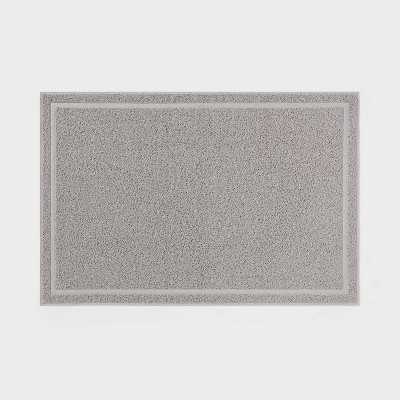 Drizzle Cat Litter Mat - Gray - L - up &#38; up&#8482;_1