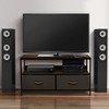 Sorbus 2 Drawer TV Stand Dresser with Wood Top - 2 of 4