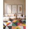 Unique Loom Chindi Cotton Collection Area Rug - Belle - 3 of 4
