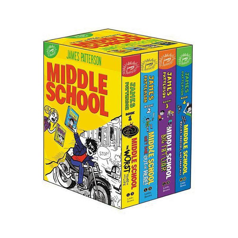 Middle School Box Set - by  James Patterson & Chris Tebbetts & Laura Park (Hardcover), 1 of 2