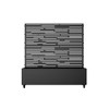 Lirago Iron Black Arch Mobile Planters Planting Box Trellis for Climbing Plants - 47x47 - 4 of 4