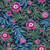 Marker Floral Peel & Stick Wallpaper Blue - Opalhouse™: Removable, Self-Adhesive, Bohemian, Botanical, Washable - 2 of 4
