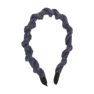 Unique Bargains Women's Colorful Cable Knit Headband 1 Pc - 1 of 4