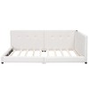 NicBex Modern Wooden Queen Size Upholstered Floor Bed Frame with Headboard and 2 USB Ports for Bedroom, Easy Assembly - 3 of 4