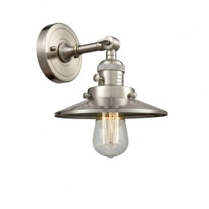 Railroad - 1 Light Wall Sconce In Traditional Style-8 Inches Tall and 8 Inches Wide - 1 of 1