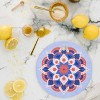 Angela Minca Modern floral mandala Cutting Board - Round - 2 of 3
