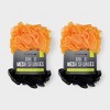 Spa Essentials 4 Pack Large Bath Loofahs - Extra Foaming Jumbo Shower Poufs Exfoliating Body Scrubber Mesh Sponges - 2 of 4