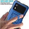 Nakedcellphone Case for Zebra EM45 RFID Mobile - Rugged Hybrid Phone Cover with Grip Stand - 3 of 4