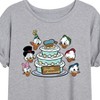 Women's - Disney - Donald Duck & Family Oversized Graphic T-Shirt - 2 of 4