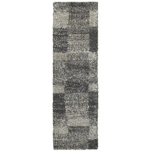Oriental Weavers Henderson 531Z1 Grey/ Charcoal Indoor Area Rug - 2'3" x 7'6" - 1 of 3