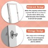 FDW Jewelry Cabinet 61 Inch Door Mounted Lockable Jewelry Armoire with Mirror - 4 of 4