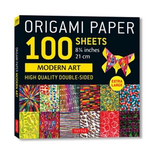 Origami Paper 100 Sheets Modern Art 8 1/4 (21 CM) - by  Tuttle Studio (Loose-Leaf) - 1 of 1