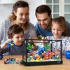 Hogokids Fish Tank STEM Building Set, 725PCS Fish Tank with Jellyfish Fish Animal Educational Gift for Boys Girls Age 8-14 - 2 of 3