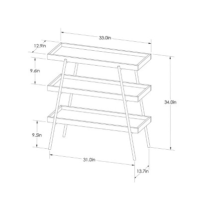 project 62 hillside console table