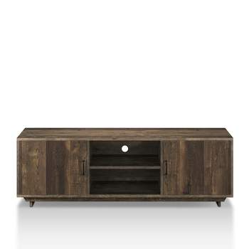 Fraire Contemporary TV Stand for TVs up to 60" Reclaimed Oak - HOMES: Inside + Out