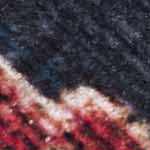 ivory, beige, green, pale blue, red, navy, teal