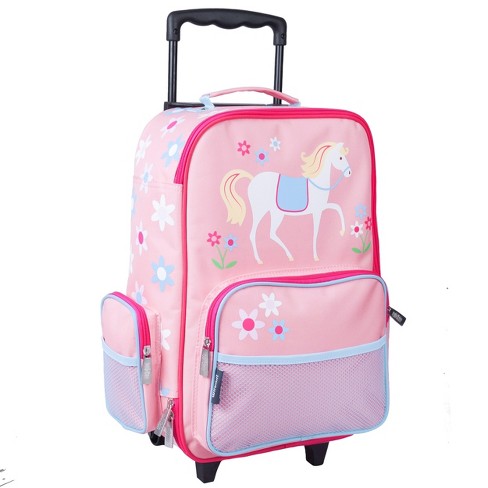 Costway Kids Rolling Luggage 16'' Hard Shell Carry On Travel Suitcase With  Flashing Wheels : Target