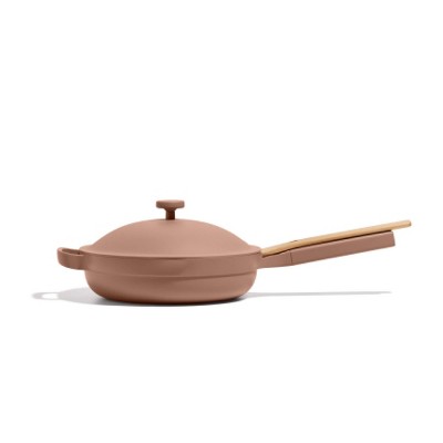 Our Place 2.6qt 10.5" Ceramic Nonstick Always Pan 2.0 - Spice: Induction & Oven Safe, Includes Lid, Steamer Basket, Spatula