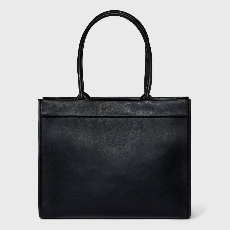 Large Boxy Tote Handbag - A New Day™, 1 of 10