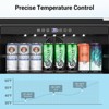 Mojgar 24 Inch Beverage Refrigerator, 190 Cans Built-in/Freestanding Beverage Cooler, Digital Memory Under Counter Beer Fridge - 4 of 4