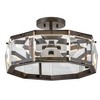 Fredrick Ramond Lighting Jolie 1 - Light Semi-Flush Mount in  Black Oxide - 4 of 4