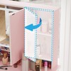 Famapy 43"W Large Vanity Table 9-Drawer Vanity Set with Crystal Pulls and Versatile Mirror Lighting - 4 of 4