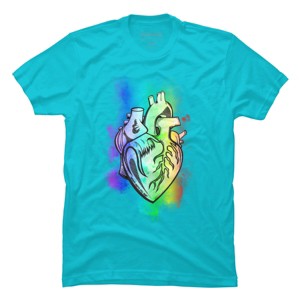 Adult Design By Humans Broken Hearts Still Beat Pride Rainbow By GurlwithGu T-Shirt - 1 of 2