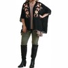 Women's Floral Embroided Scallop Hem Duster - umgee - 3 of 3