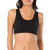 Fruit of the Loom Women's Tank Style Sports Bra 3-Pack - 4 of 4